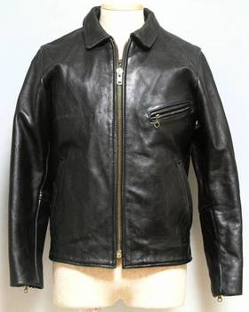 バンソン　シングルライダースジャケット